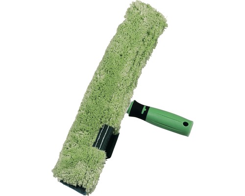 Raclette à vitre avec revêtement en tissu et poignée