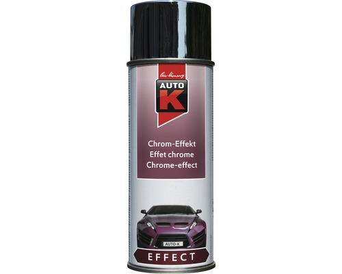 Auto-K peinture en aérosol effet chrome 400 ml