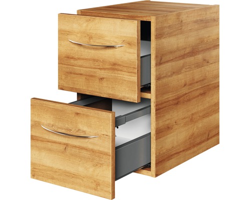 Caisson mobile à deux tiroirs