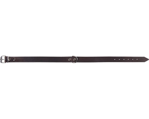 Halsband Karlie Rondo mit Zugentlastung Gr. XL 25 mm 52 cm braun