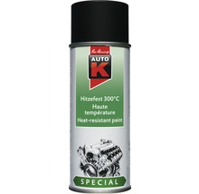 Auto-K Spécial peinture en aérosol noir 400 ml résistant à la chaleur jusqu'à 300 °C-thumb-0