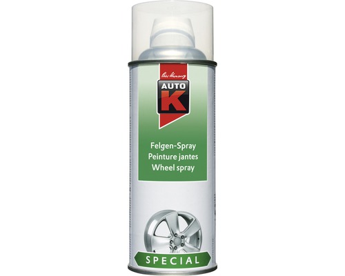 Auto-K peinture en aérosol spray jantes vernis incolore 400 ml