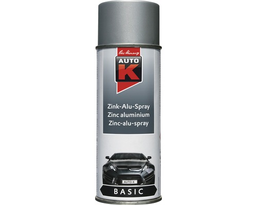 Auto-K Basic peinture en aérosol zinc-alu 400 ml