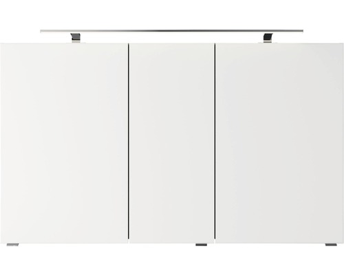 Armoire de toilette Pelipal Xpressline 4035 120 x 14,5 x 70,3 cm gris 3 portes led IP 44