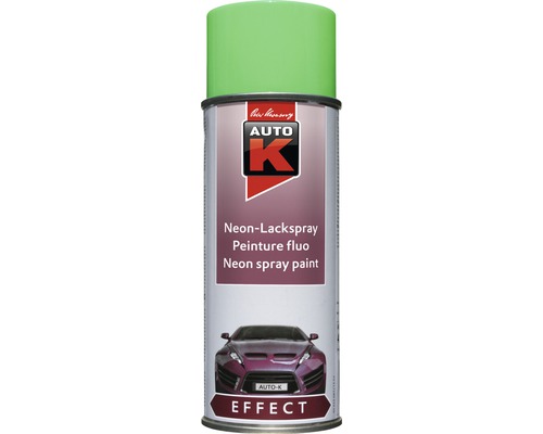 Auto-K Effect peinture fluo en aérosol vert 400 ml