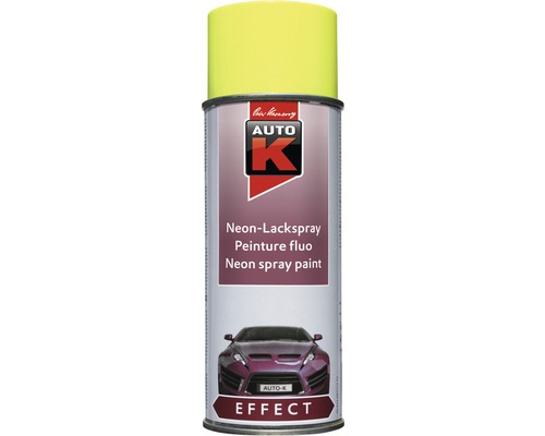 Auto-K Effect peinture fluo en aérosol jaune 400 ml