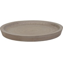 Cache-pot gris en béton