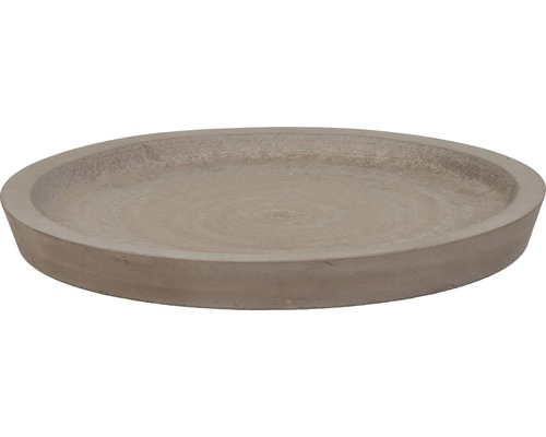 Cache-pot gris en béton