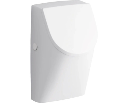 GEBERIT Urinal Renova Plan mit Deckel und Befestigung weiß 235120000 Urinal aus Sanitärkeramik für Wandmontage