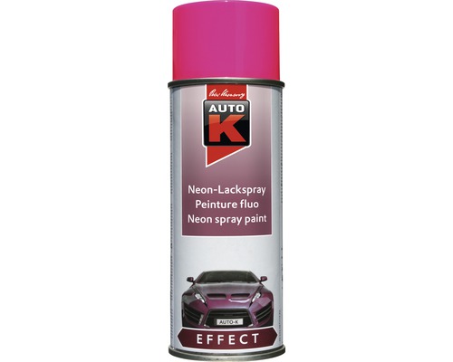 Auto-K Effect peinture fluo en aérosol rose vif 400 ml