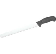 Couteau à pain avec lame dentelée et manche en plastique
