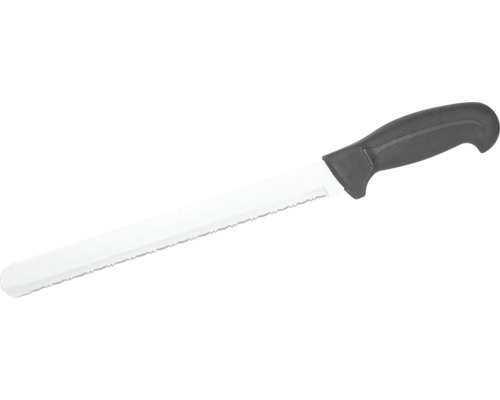 Couteau à pain avec lame dentelée et manche en plastique