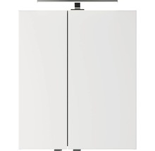 Spiegelschrank Pelipal Xpressline 4035 60 x 14,5 x 70,3 cm eiche 2-türig LED IP 44