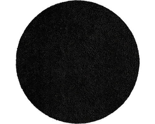 Tapis de bain spirella Highland 60 cm x 60 cm noir