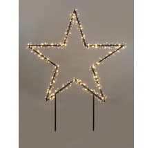 Décoration de Noël en forme d''étoile avec des lumières pour une utilisation en extérieur