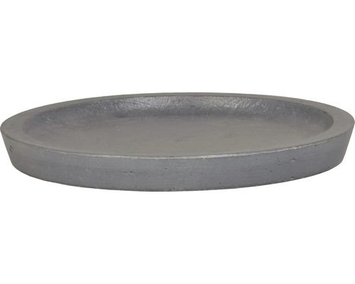 Soucoupe Lafiora béton Ø 36 cm gris foncé