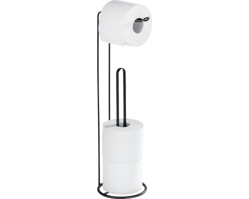 Porte-papier toilette avec rouleaux de papier