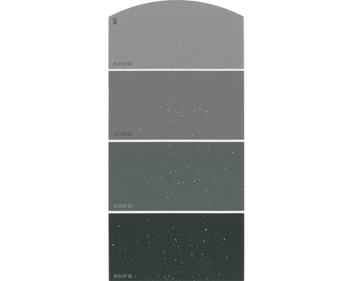 Vier Aufnahmen des Nachthimmels mit Datumsangaben