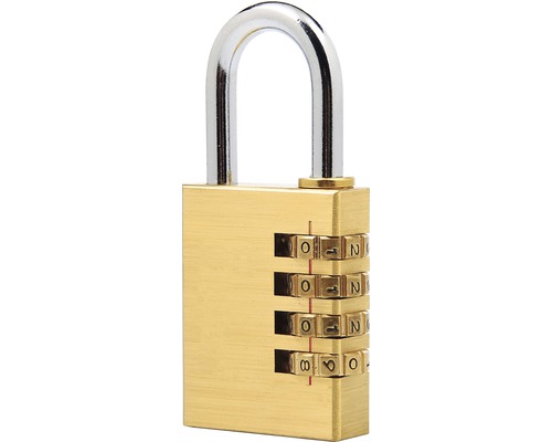 Vorhängeschloss mit Zahlenkombination