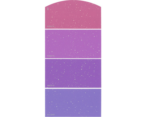 Farbmuster verschiedener Farbtöne