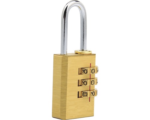 Cadenas à combinaison en laiton 20 mm