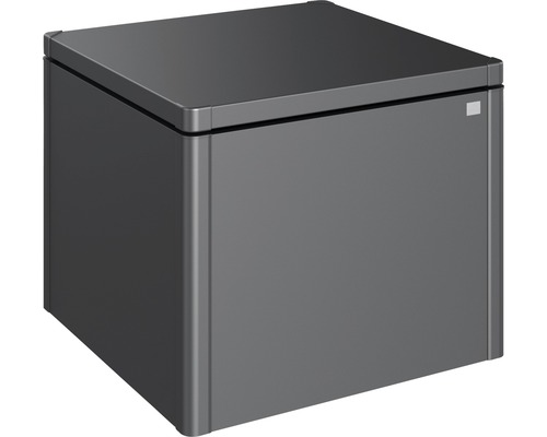 Quadratischer grauer Badschrank zur Wandmontage