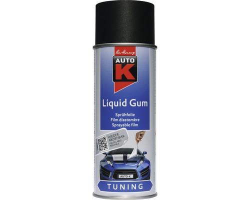 Auto-K Tuning Liquid Gum film en pulvérisation noir 400 ml