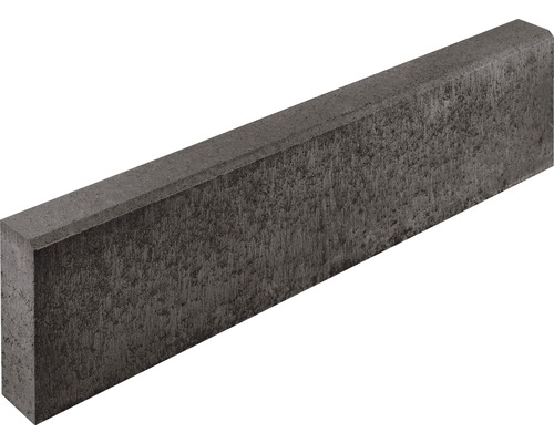 Beton Tiefbordstein anthrazit einseitig gefast 100 x 8 x 20 cm-0