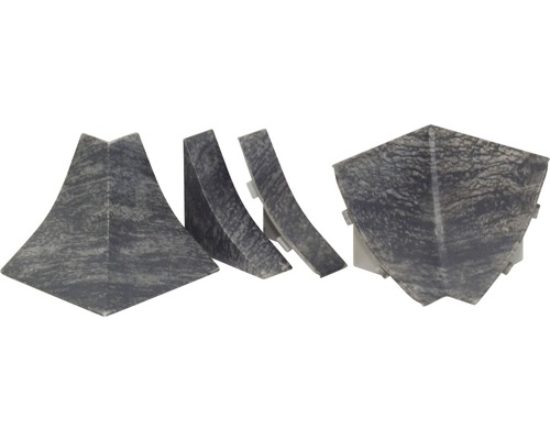 Pièces d''angle de plinthes pour montage mural