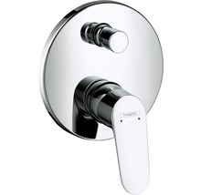 Unterputz Wannenmischer hansgrohe Focus 31946000 mit integrierter Sicherungskombination nach EN1717 31946000