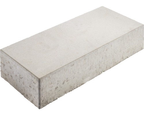 Beton Blockstufe grau 80 x 35 x 16 cm