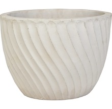 Pot de fleurs avec motif ondulé pour l''intérieur