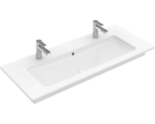 Vasque double Villeroy & Boch Venticello 120 cm blanc 4104CK01