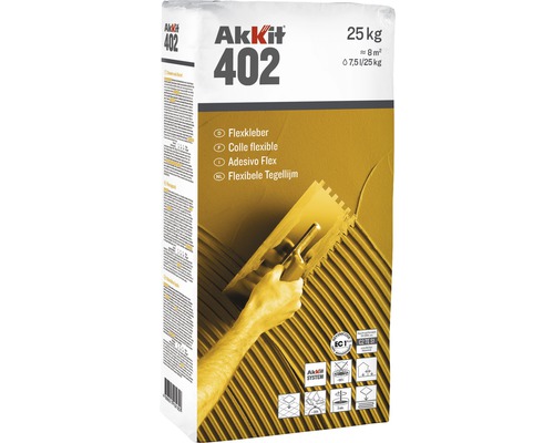 Colle flexible Akkit 402 C2 TE S1 25 kg