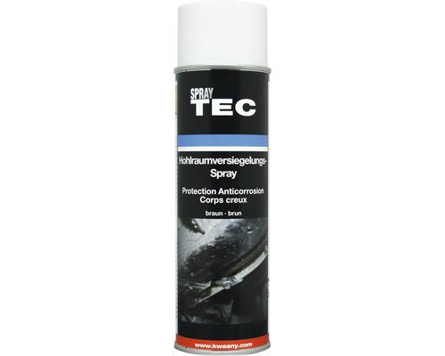 SprayTec protection anticorrosion pour corps creux marron 500 ml Spray de protection anticorrosion pour corps creux