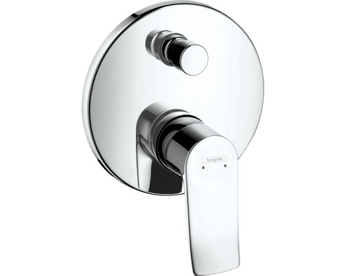 Mitigeur bain/douche monocommande encastré hansgrohe Metris avec combinaison de sécurité intégrée selon EN1717 31487000