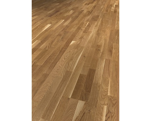 Verlegtes Parkett aus Holz