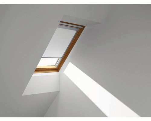 Store occultant VELUX Classic uni blanc à commande manuelle DBL M08 4288