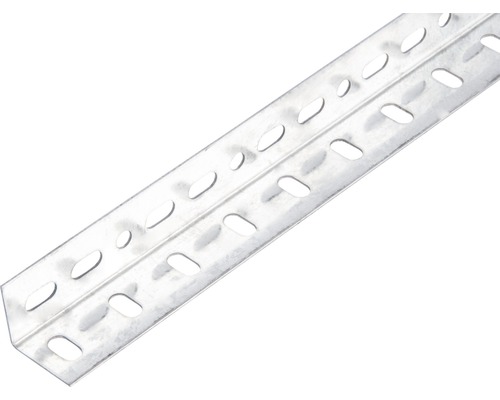 Conceptor Winkelprofil gelocht verzinkt 35x35x1,5 mm, 2m Gelochter Winkel aus Metall