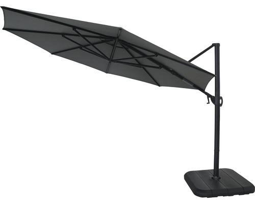 Freiarm-Sonnenschirm mit Standfuß
