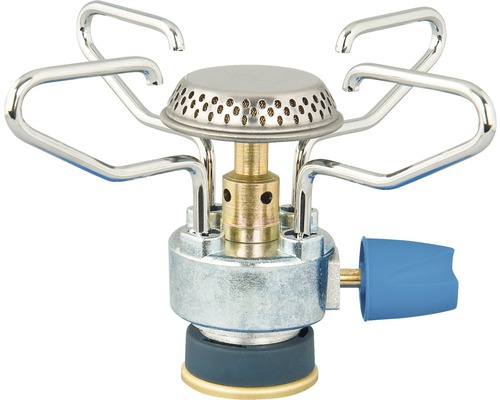 Campingkocher aus Metall mit vier klappbaren Topfauflagen