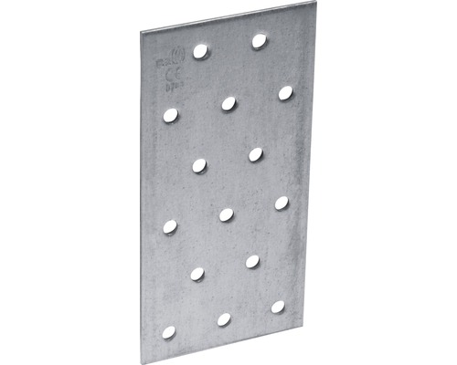 Metallverbinderplatte mit Löchern zur Holzverbindung