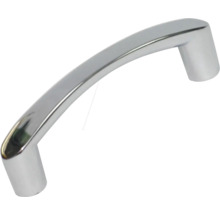 Poignée à étrier 73 mm métal brillant-chrome