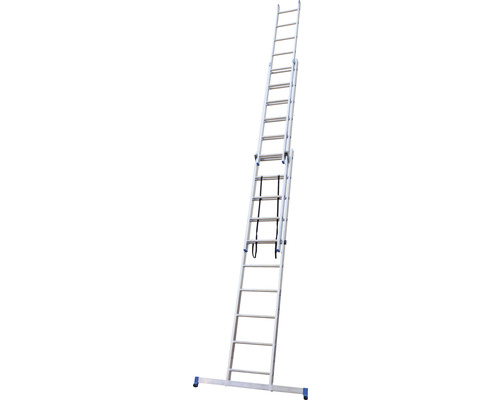 Échelle multifonctionnelle en aluminium en position déployée