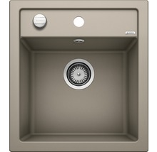 Spülbecken aus Verbundwerkstoff mit Ablaufsieb und Blanco Logo