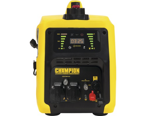 Générateur électrique avec affichage numérique et prises