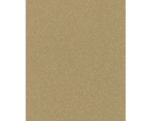 Papier peint intissé 530247 Glam coquillage uni or Papier peint structuré doré pour la décoration murale