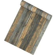 Rouleau de papier peint avec motif de planches de bois