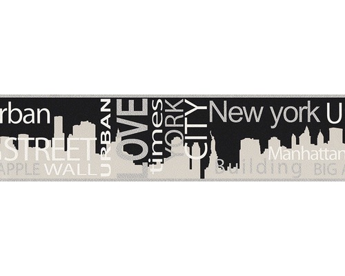 Frise 93567-1 Only Borders New York 5 m x 13 cm