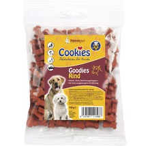 Hansepet Cookies friandises au bœuf dans un sachet de 150 grammes, aliment pour chiens